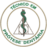 Matriz de Bordado Símbolo de Técnico em Prótese Dentaria 